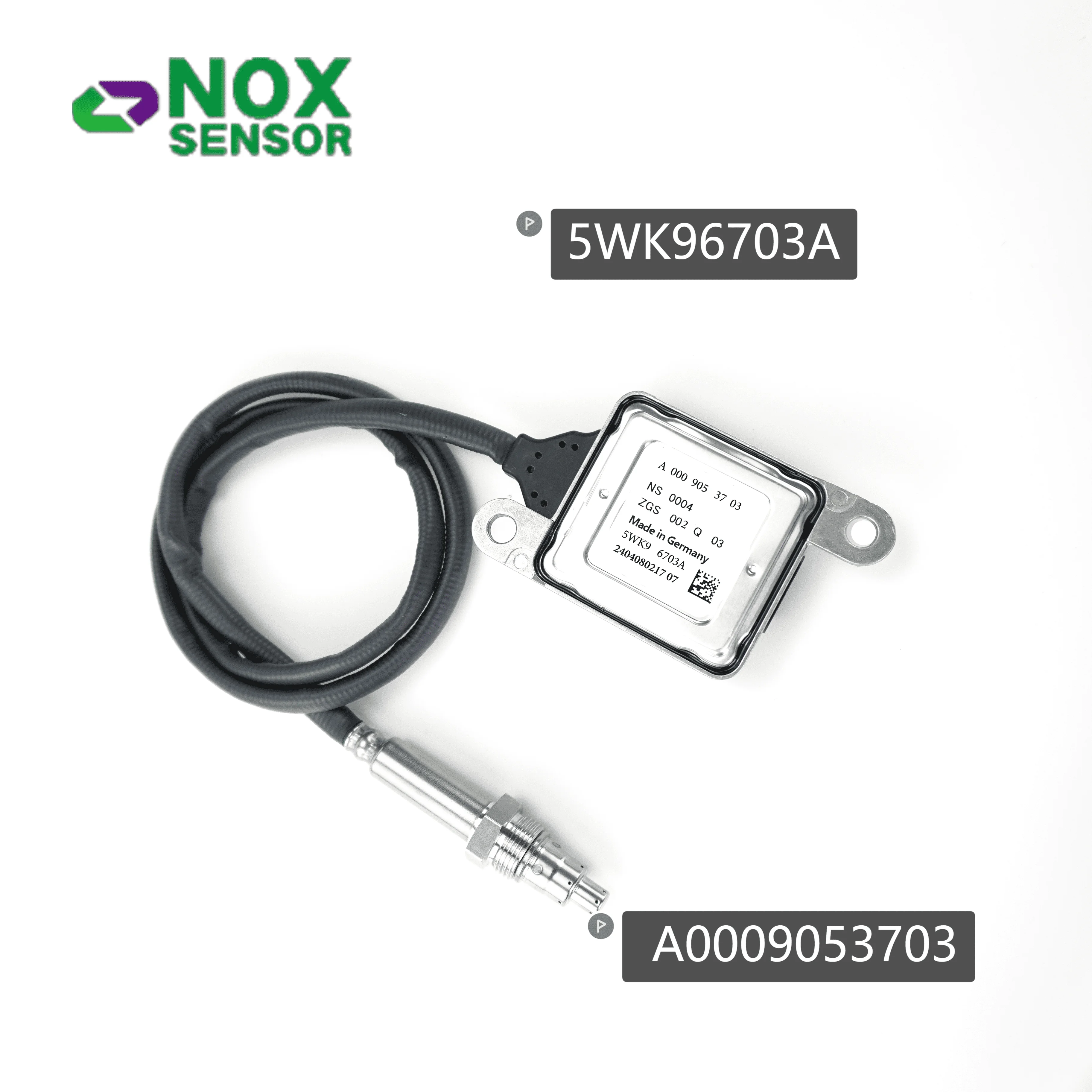 

A0009053703 NOx Sensor 5WK96703A Nitrogen NOx Sensor Genius Quality For Mercedes Benz Actros Truck SL-Class (R231) 2012-2018