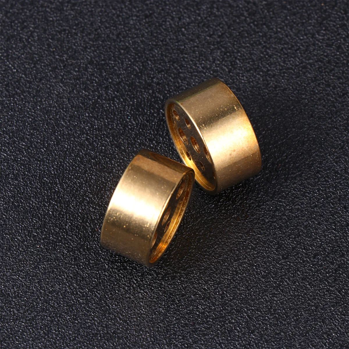

3Pcs Mini Incense Burner Copper Alloy Column Shape Hole Holder Inserted Base Relaxation Gift for Home