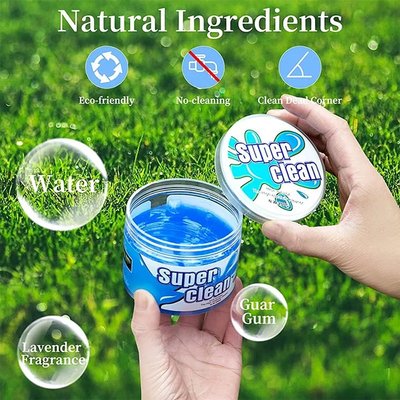 YITAPE Car Cleaning Gel Universal Interior Detailing Dust Cleaner Slime for Car Vent Keyboard Laptop PC Calculator - Magic Mud