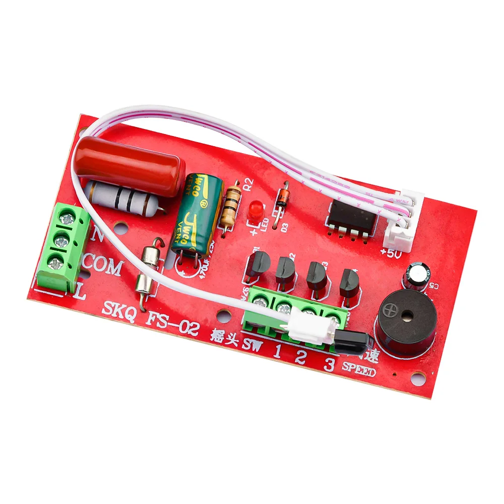 110V-240V Universal Fan Remote Control Modified Board Electric Fan Control Board 220V Computer Circuit Board with remote control