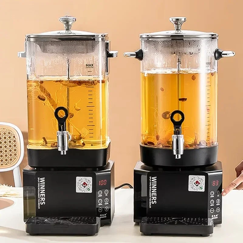 New Function Detachable 10L 15L Electric Automatic Tea Brewer Mobile Phone Remote Control Spray Coffee Percolator Urn