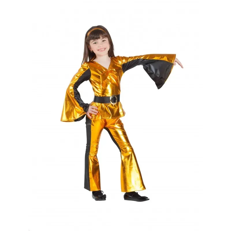 

Girl Kimokawaii gold disc costume
