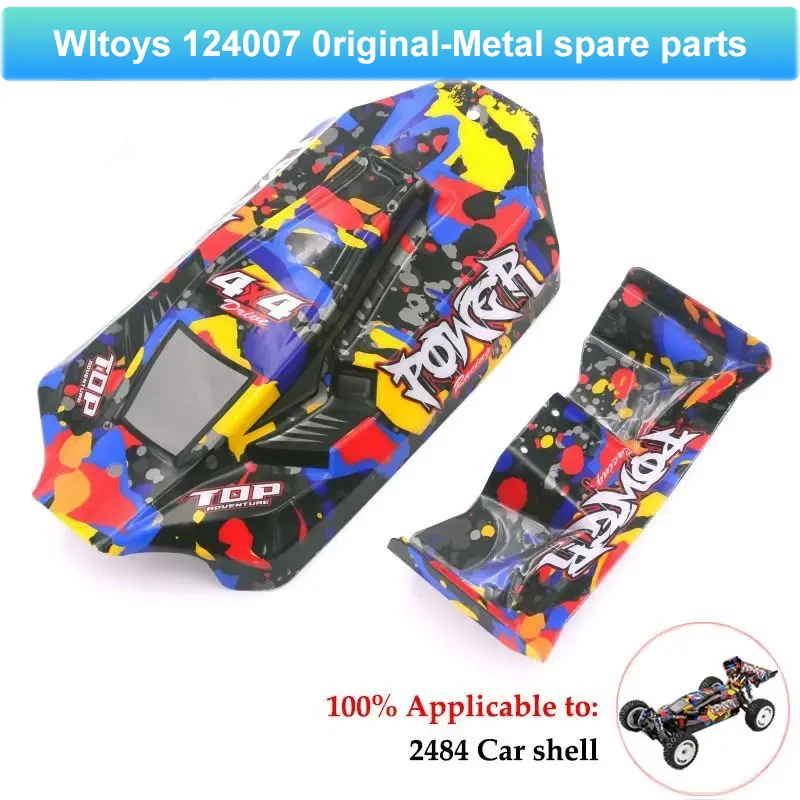 WLtoys 124007 1/12 RC Car Original Spare Parts Complete Set Car Shell Shock Absorber Tyre Dog Bone Motor Differential Receiver