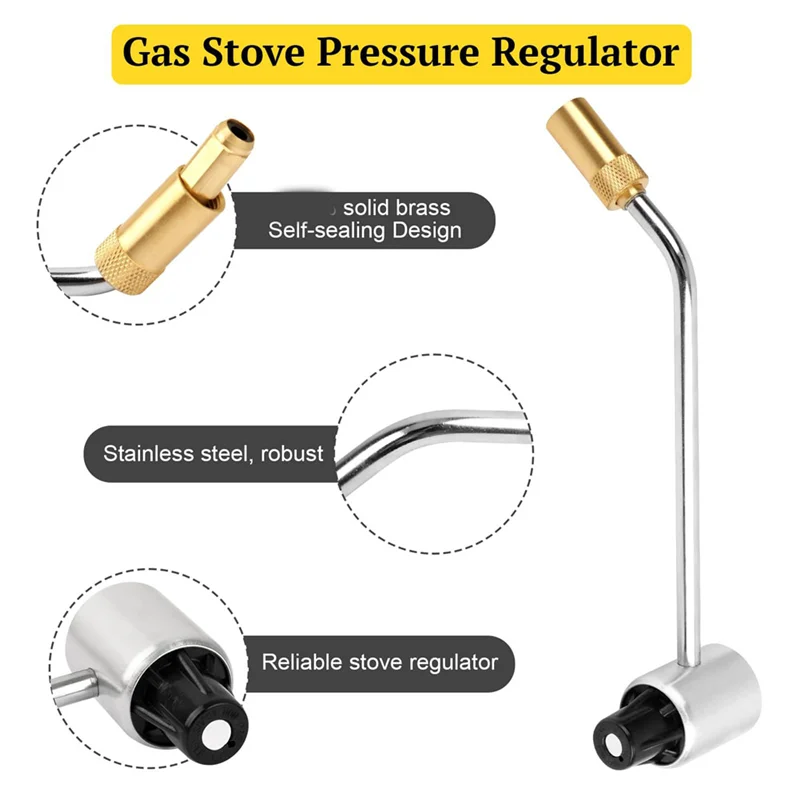 

T98C-Gas Stove Pressure Regulator For Classic Propane Adapter Stove Parts