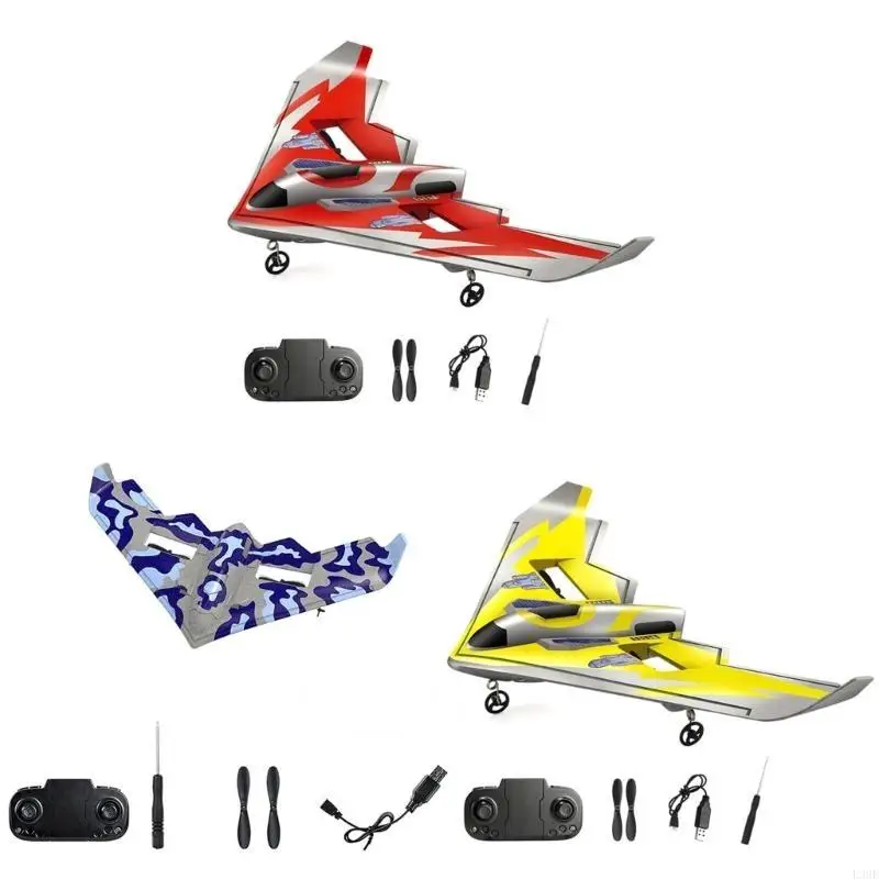 L38E RC ระนาบการควบคุมระยะไกล Readyto Fly TY8 RC Glider Foam สำหรับเด็ก