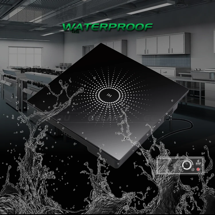 مربع المحمولة المدمج في التحكم عن بعد دخاني إناء/ قدر صغير هوتبوت التعريفي طباخ للمطعم