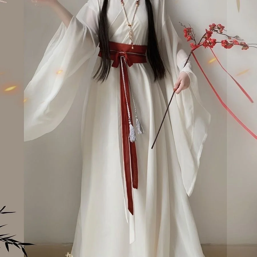 

Chinese Hanfu Dress Women Halloween Carnival Cosplay Costume Party Outfit Ancient Chinese Hanfu Cyan Dress Plus Size