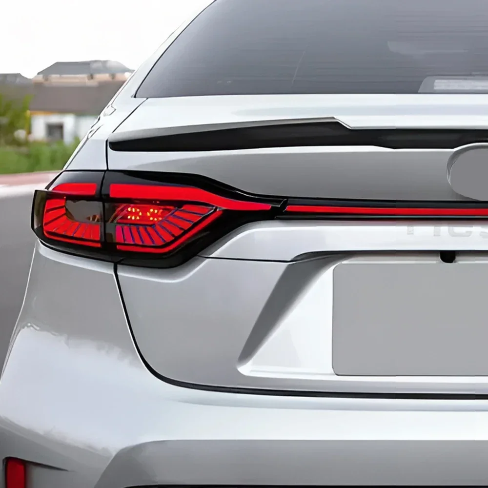 Auto Rear Back Lamps Assembly For Toyota Corolla Levin 2019-2023 Car Upgrade LED Dynamic Turn Through Taillight Accessories