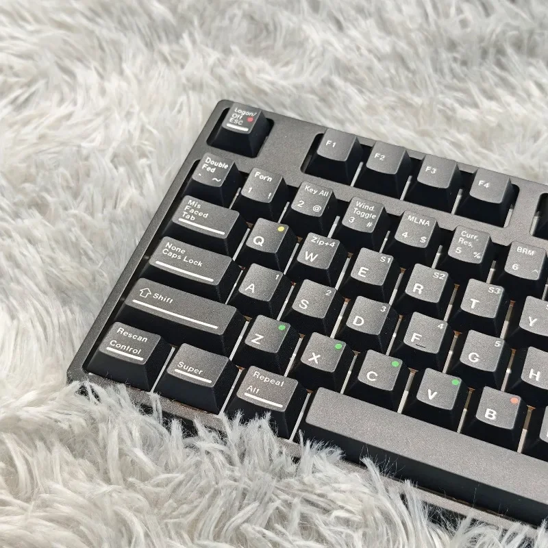 NEW SBK Vintage Retro PBT Keycaps Cherry Profile 5-Side Dye Sub Wearproof MX Cross Stem Keycap for 60 65 75 Alice Mechanical KBD