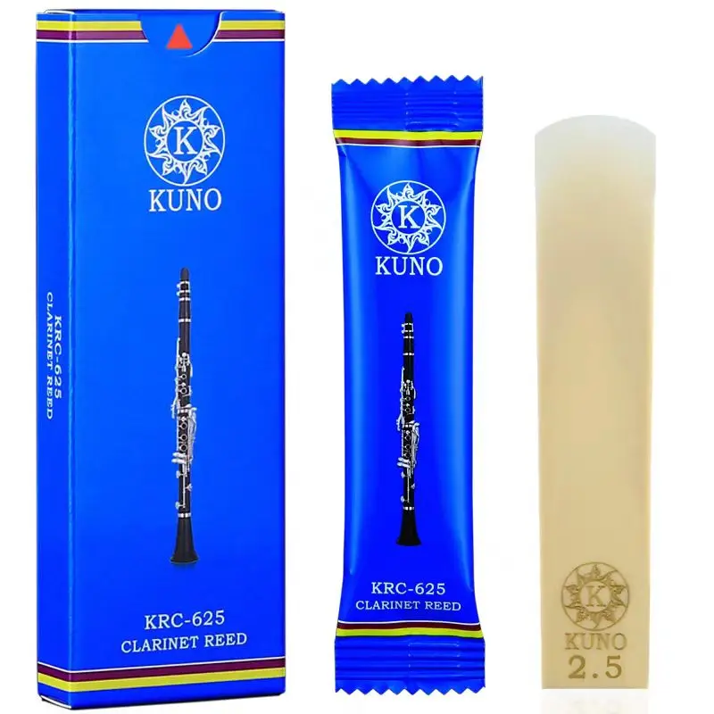 KUNO KRC-6 Series Bb Clarinet Resin Reed, Synthetic Clarinet Reed