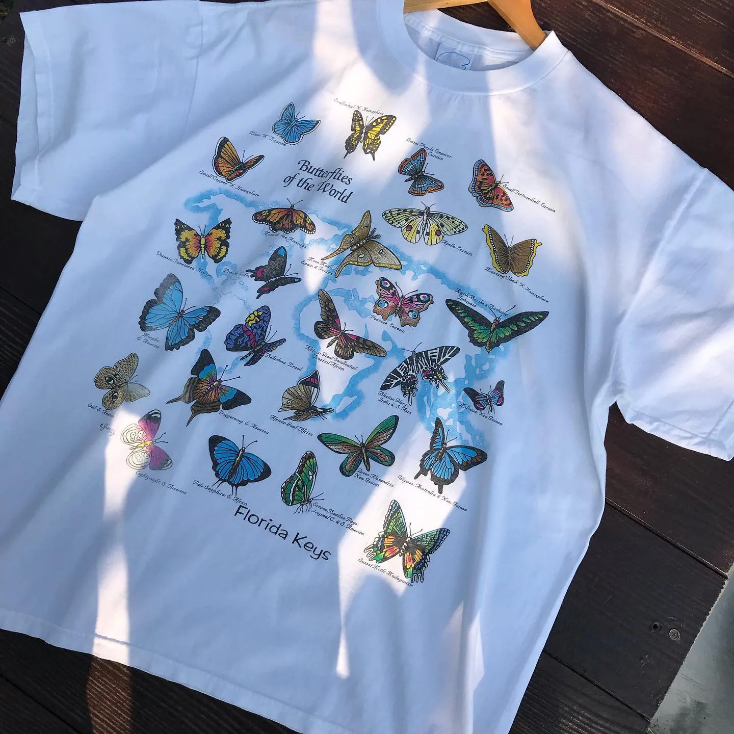 Retro   Vibrant Scientific Design Short Sleeve T-Shirt Quality Cotton Breathable round Neck Men's Women's Top