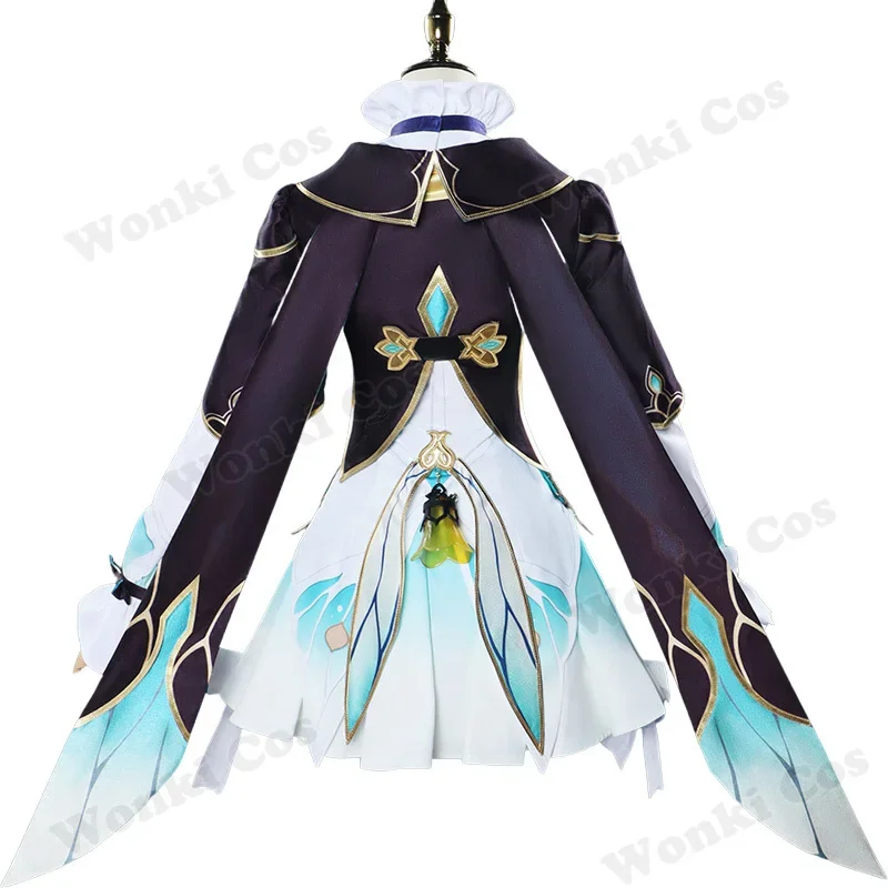 Star Rail Firefly Cosplay Peruca Sapatos Botas para Trajes de Jogo Roupas Vestido Comic Con Roupas de Festa