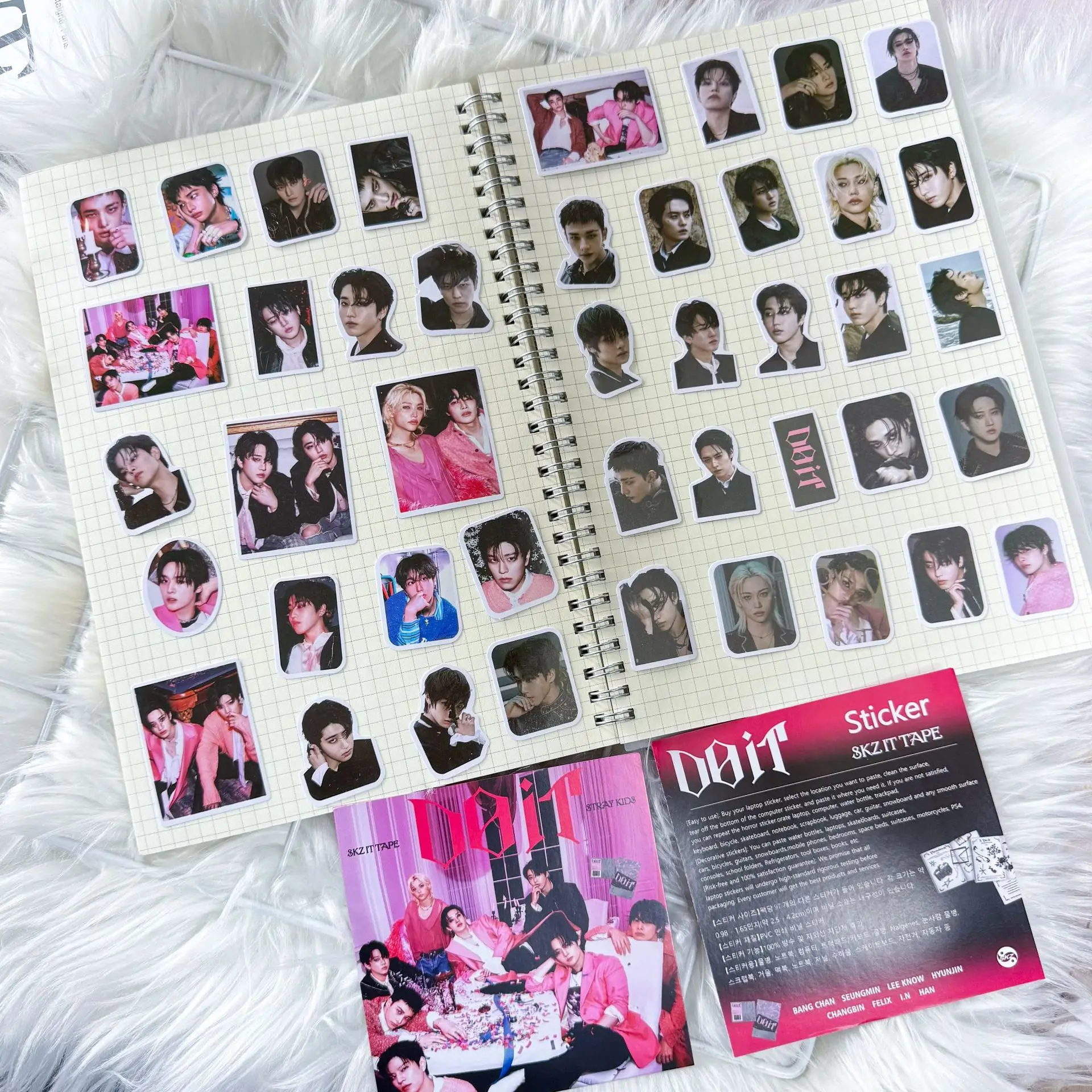 Hallyu Boy Group ألبوم جديد DOIT Photobook المشاهير صور بطاقة مجلة Photobook المشاهير صور جمع هدية مربع