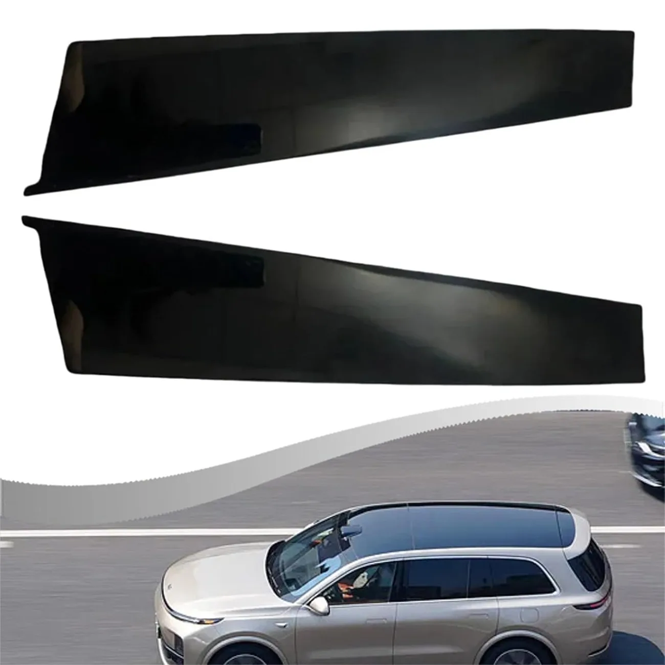 

Door Frame Decorative Strip Pillar Decorative Panel For Citroen DS5 2013 2014 2015 2016 2017 98034561XK 96874014XK Accessories
