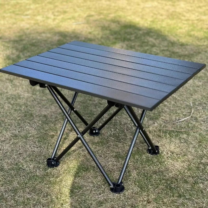 Kleine eetkamer-kampeertafelsets Draagbare flexibele uitrusting Campingtafel Minimalistisch terras Salon De Jardin Campingmeubilair