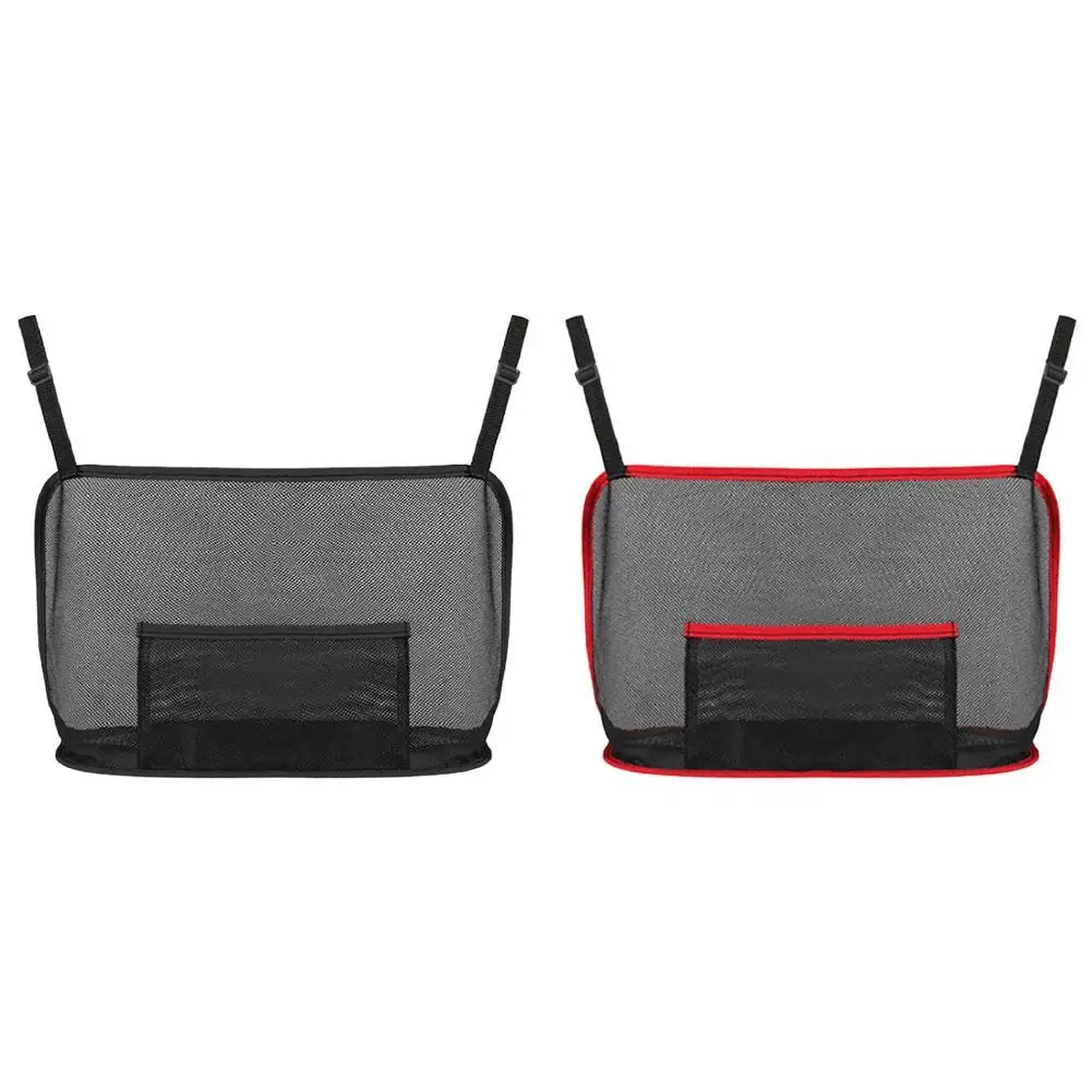 Universal Elastic Polyester Car Truck Seat Mesh Storage Net Bag Car Back Rear Mesh Trunk Seat Elastic String Net Auto Organizer