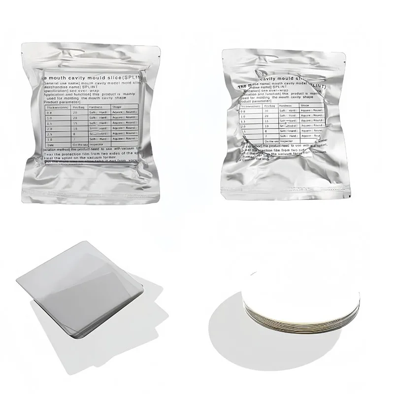 1 Bag Dental Lab Orthodontic Splint Retainer Slice Vacuum Forming Sheet Hard Soft Orthodontic Retainer Thermoforming Material - view 6