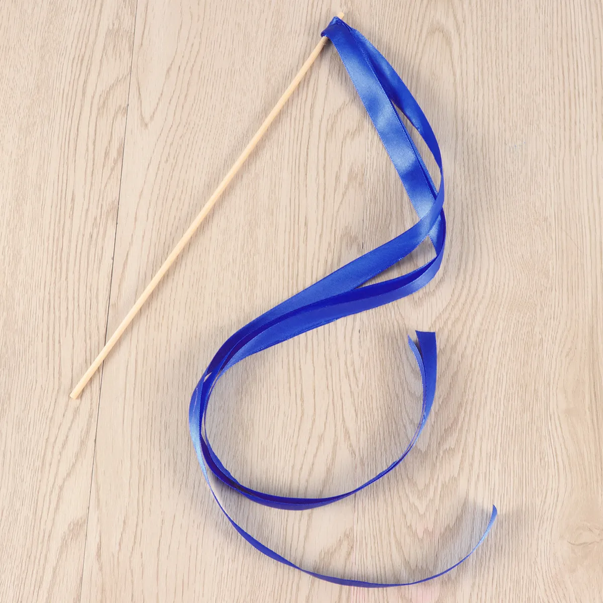 

20Pcs Wedding Party Fairy Wands Ribbon Streamers 60Cm Length 1.5cm Width 30Cm Wooden Handle Ideal for Ceremony Send Off Cheer