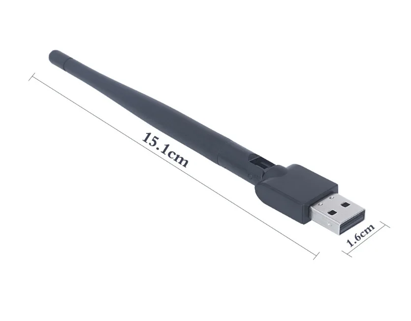 Factory MTK 7601 WIFI Dongle RealTec 7601 Usb Wireless Adapter RTL 7601 For PC DVB-T2 DVB-S Digital Satellite TV Receiver