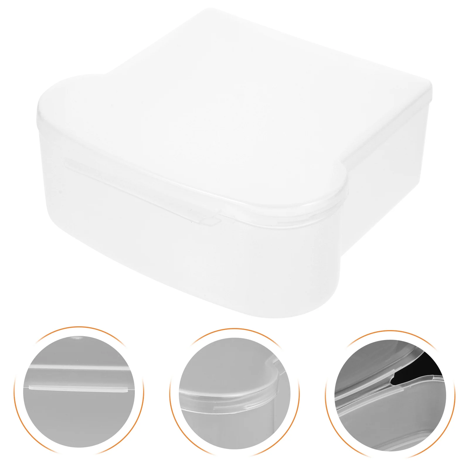 

Sandwich Storage Box Large Capacity Bento Lunch Box for Outdoor Family Office Use Portable Fruit Vegetable Container Reusable