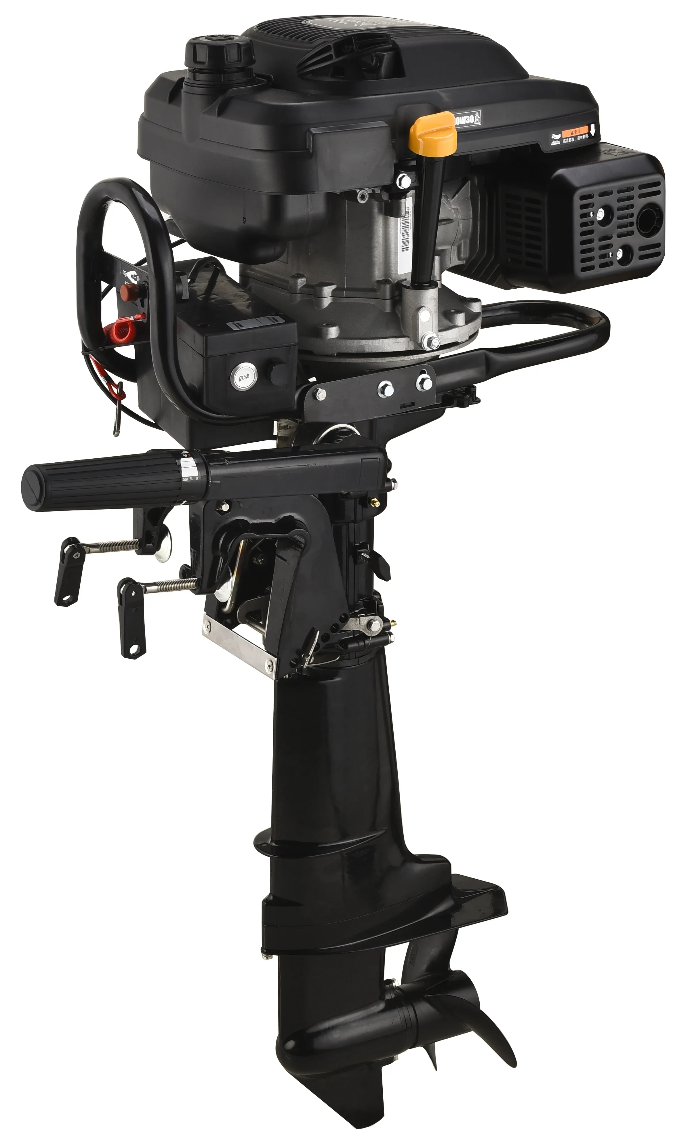 Original Zongshen Engine 4 Stroke 7.5 HP Air Cooled Outboard Motor with Electric Start