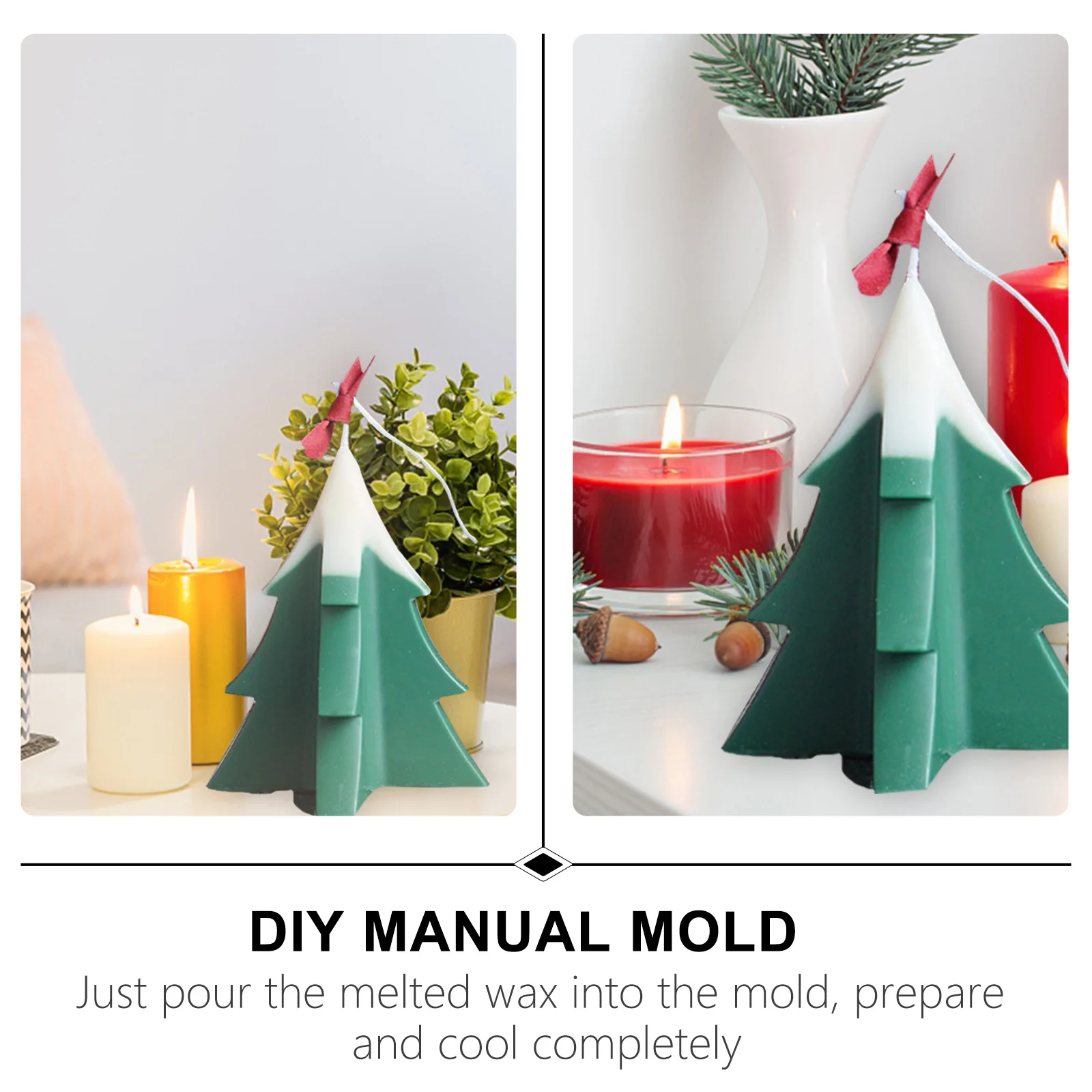 

Plastic Christmas Mold DIY Handmade Cross Shape Mold for Crystal Epoxy Craft Making Plastic Mould