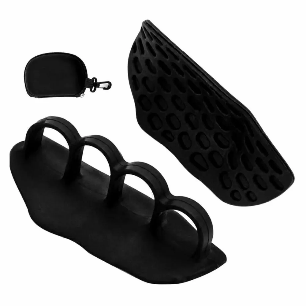 Anti-Slip Four-finger Grip Strengthener Breathable Comfort Prevent Calluses Workout Grips with Storage Box Portable
