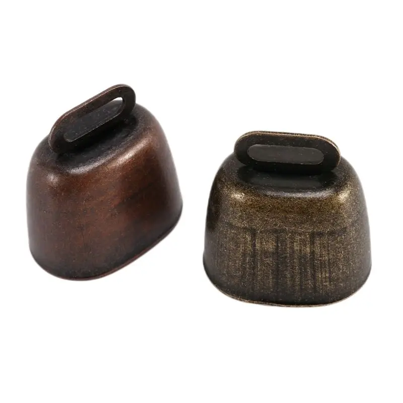 RTENTE-60PCS Cow Horse Sheep Grazing Small Brass Bells,Cowbell Retro Bell For Horse Sheep Grazing Copper,Cow Bells Noise Maker
