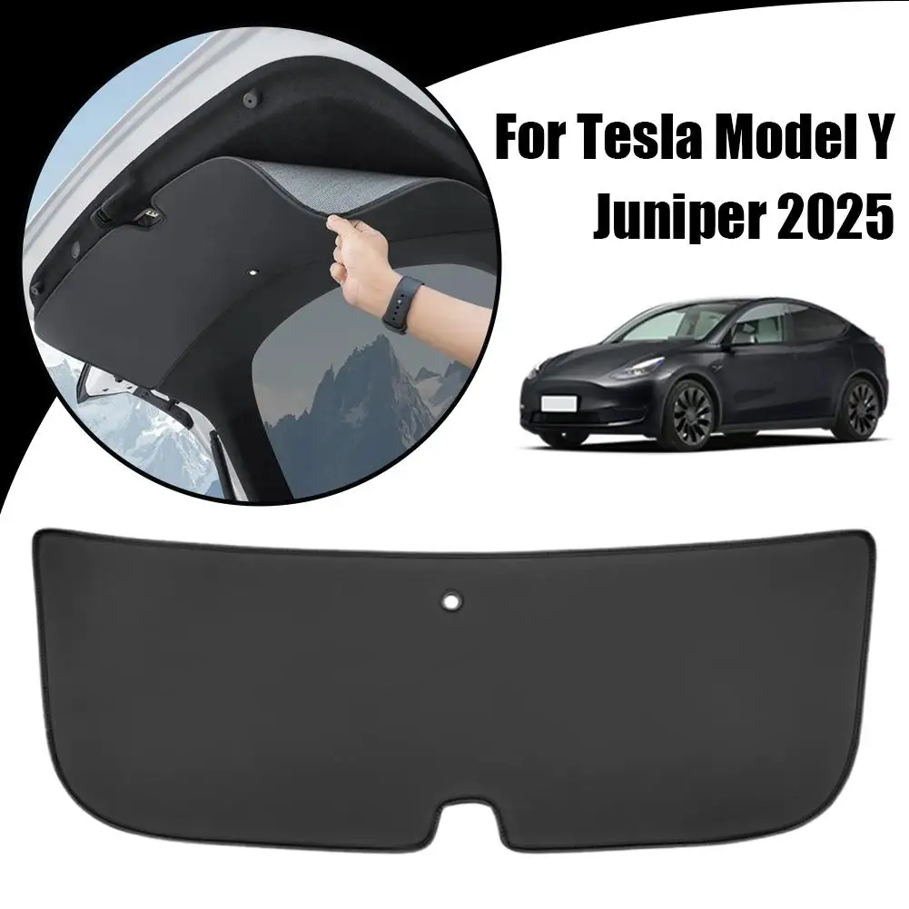 

for Tesla Model Y Juniper 2025 Trunk Tailgate Protection Pad Rear Trunk Door Suede Anti Fouling Protection Pad O1V9