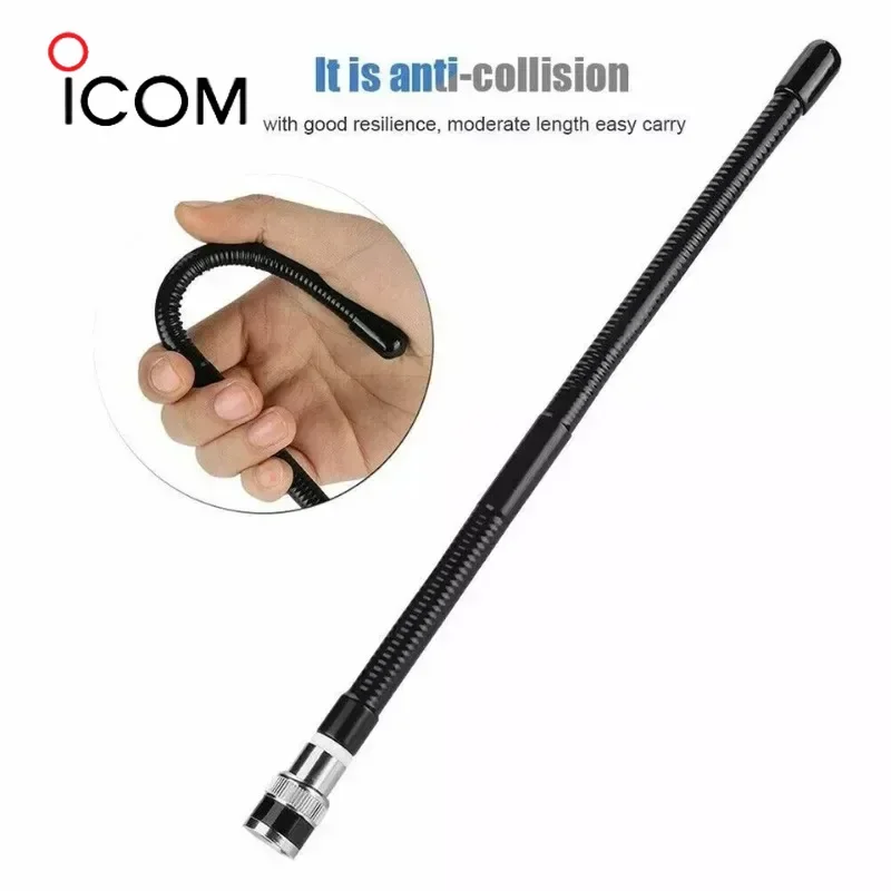 

BNC Male Two-way Radio Interface Soft Antenna 27MHz for ICOM IC-V8 IC-V80 V82 Kenwood TK100 TK300 CP500 Motorola Walkie Talkie