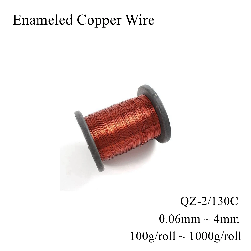 

0.62mm 0.64mm 0.67mm 0.69mm 0.71mm 0.74mm QZ-2/130 Enameled Copper Wire High Tempe Magnet Enamel Coil Winding Cable Polyurethane