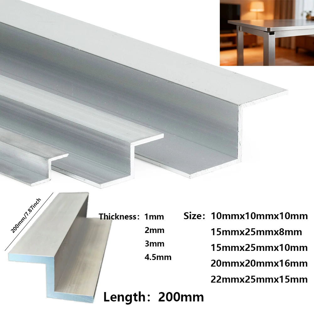 1 Stück Z-förmige Aluminiumverkleidung 10/15/20/22 mm, flexible Kantenformung für Schranktür-Fensterrahmenschutz, einfache Installation