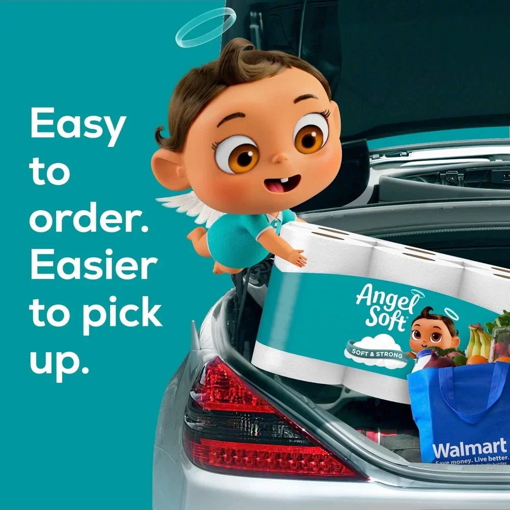 Carta igienica per uso domestico 9 Mega Rolls 320 fogli 2 strati Morbida, resistente e di lunga durata