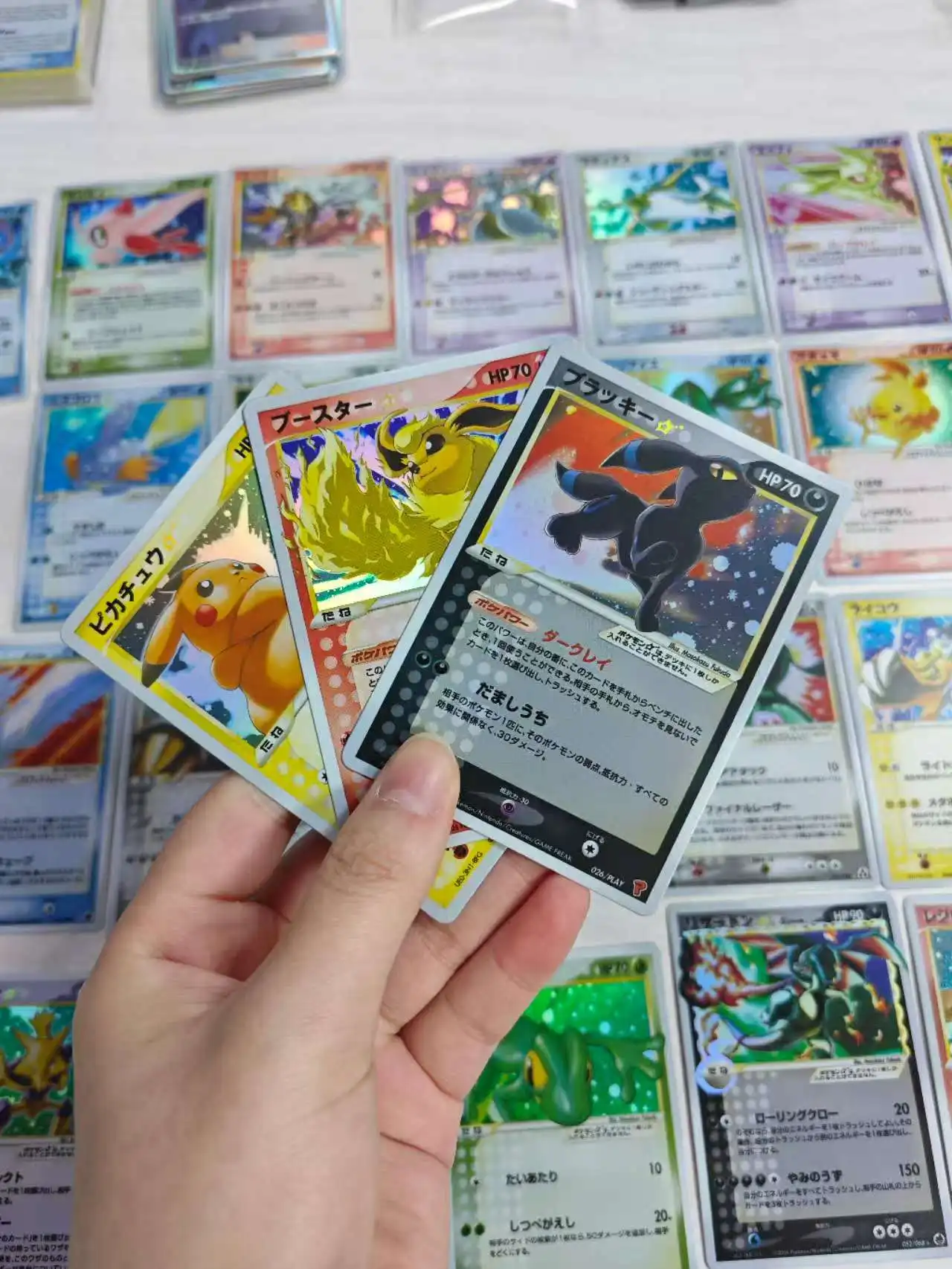 27 قطعة بطاقات الجيب الوحش Pkm الإنجليزية اليابانية ستار بطاقة جمع لعبة Umbreon العداول معارك الكمال PTCG الوكيل الذكور هدية #2