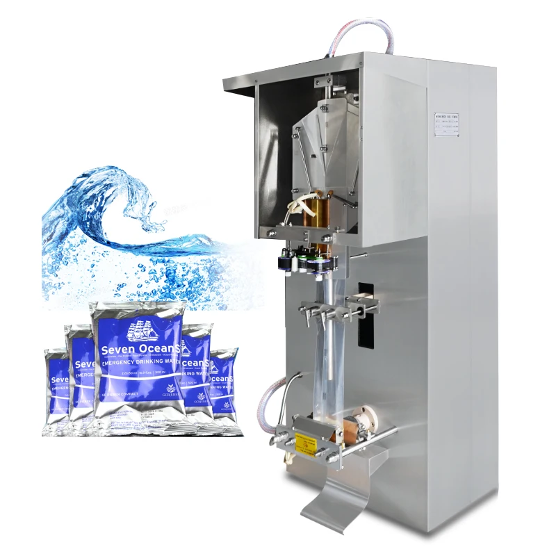 Automatic Liquid filling and saealing machine Juice candy water Sachet bags pouch packing machine