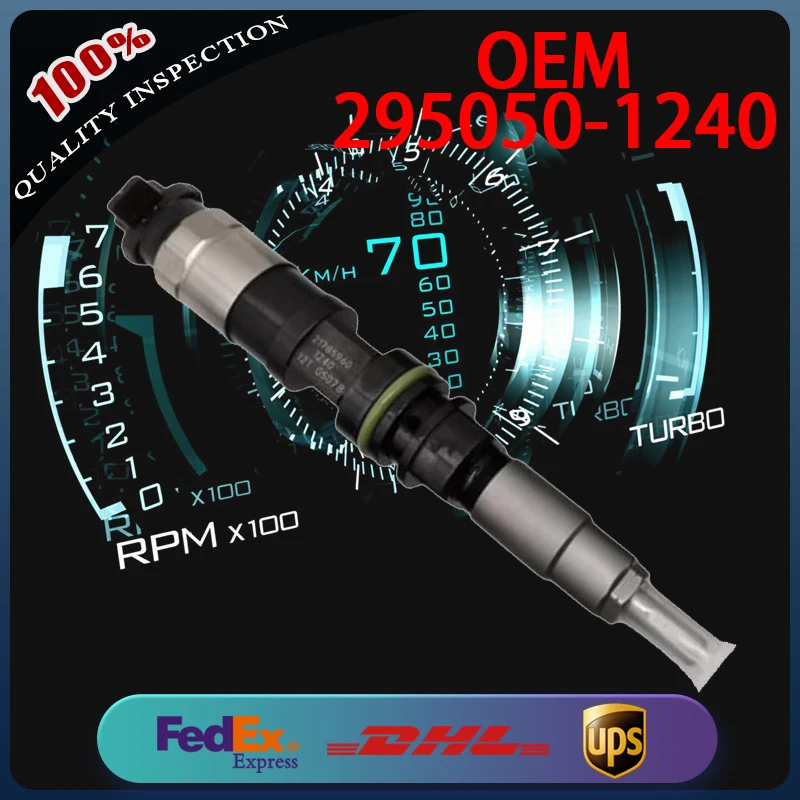 

Diesel Common Rail Fuel Injector 295050-1240 21785960 for Volvo Penta Engine TAD540VE TAD541VE TAD840VE TAD853VE