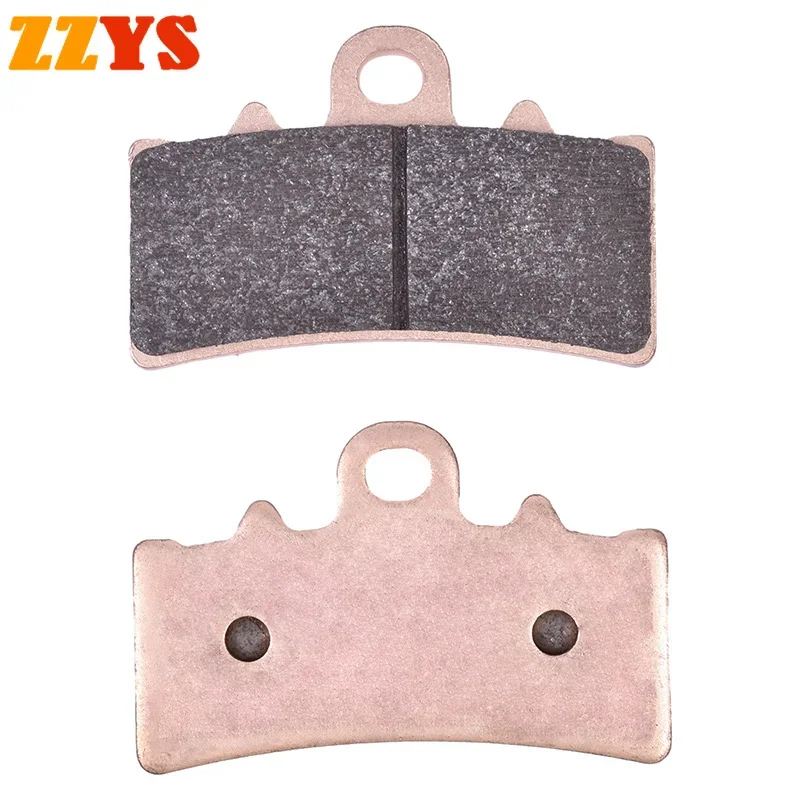 2pc/4pc Motorcycle Copper Front Rear Brake Pads Disc Tablets For FANTIC Caballero 125 Deluxe 2017-2023 2018 2019 2020 2021 2022