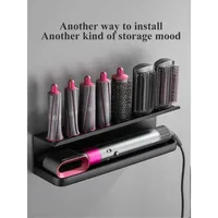 Hairdryer Holder Wall Mount Suitable For Dyson Airwrap Shelf Dryer And Hair Curler Holder Storage Rack Bathroom Organizer FR2002 - Image 4
