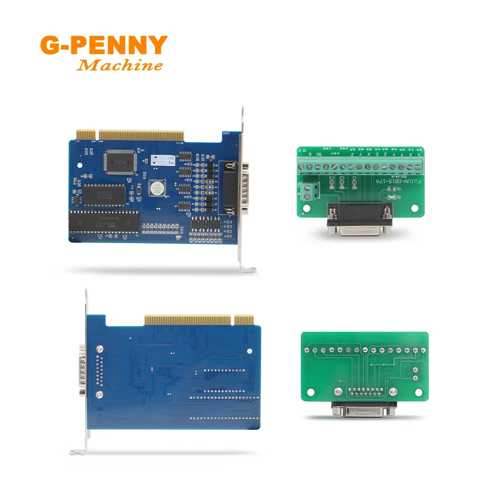 Tarjeta de control de movimiento de 3 ejes NC Studio PCI para fresadora de grabado de enrutador cnc, adaptador de interfaz cnc, placa de ruptura