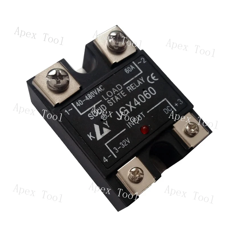 Single-Phase Direct-Control AC Solid-State Relay JGX4005B 4010 4040 4060 4080 40100