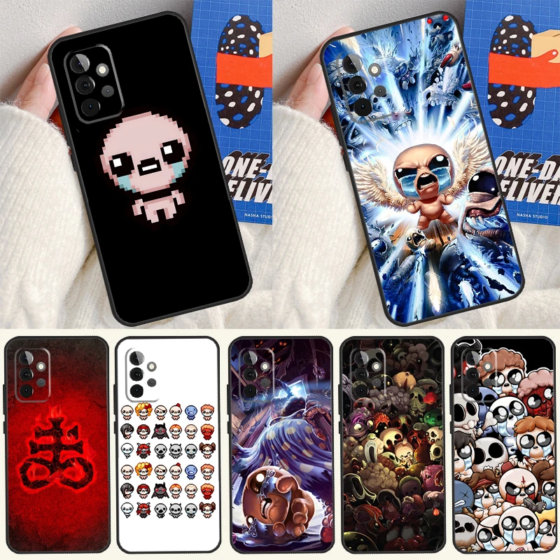 The Binding of Isaac game Phone Case For Samsung Galaxy A12 A32 A52 A22 A72 A31 A51 A71 A50 A70 A21S A52S A53 Cover