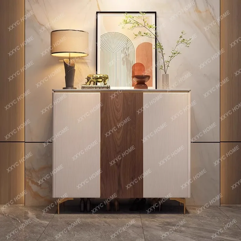 

Тумба-перегородка ML Light Luxury в средневековом стиле из массива дерева для столовой и современной гостиной