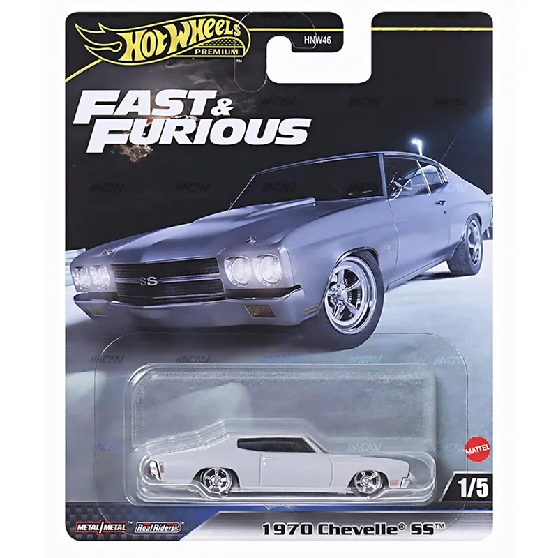 Mattel Hot Wheels Car Premium 2024 1/64 Fast & Furious - Mix 5 (J) Collectible Car Toys Diecast Vehicle Gift