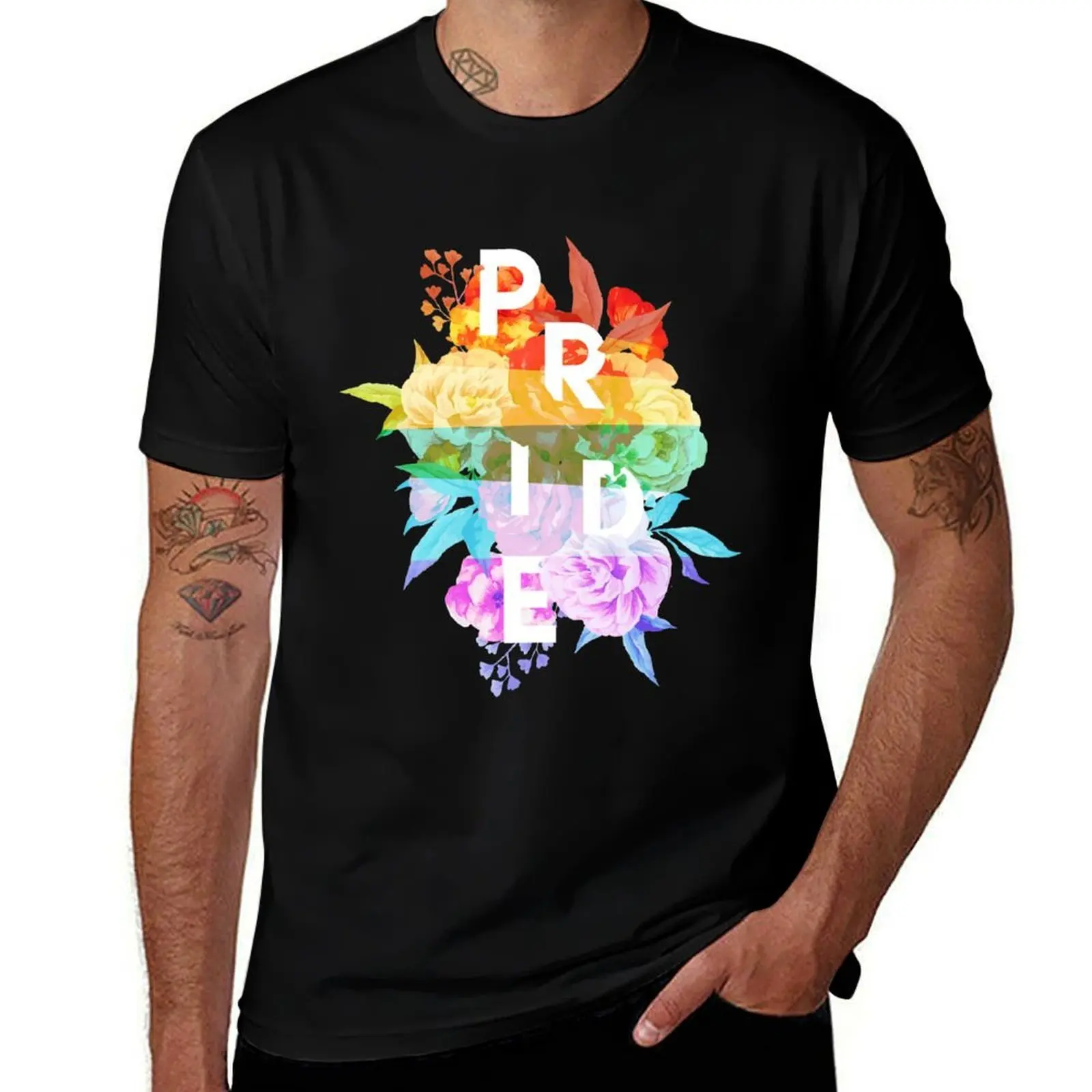 

Floral Pride T-Shirt graphic t shirts for man t shirt man designer T-Shirt