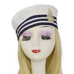 Gorro de capitán marino para niños y adultos, sombrero de capitán marinero de fiesta de marinero, DXAA