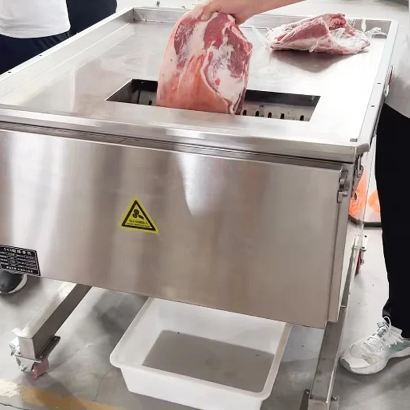 High Quality Pork Rib Cutting Machine, Automatic Whole Chicken, Whole Fish, And Poultry Cutting Machine