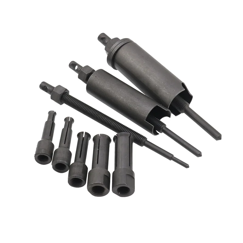 8 Pieces Motorcycle Inner Bearing Extractor Kit Threaded Puller Separator Flywheel Puller Wheel Bearing Puller Heavy Duty Tool