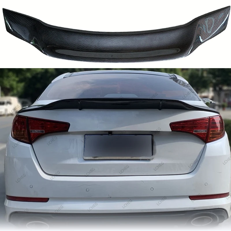 لكيا K5/أوبتيما سبويلر 2010 2011 2012 2013 ألياف الكربون abs التمهيدي الجناح الخلفي R-نوع سبويلر الملحقات