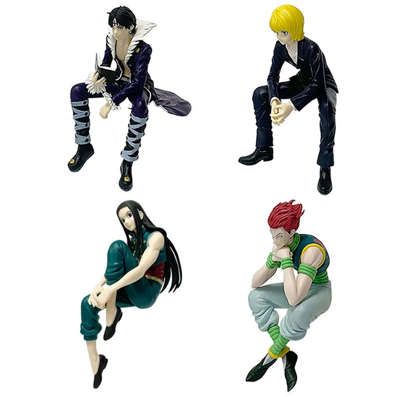 Anime Hunter X Hunter 11-14cm Gon Freecss Alluka Zoldyck Action Figure Chrollo Lucilfer/Kurapika PVC Model Figure Toys Kids Gift image 4