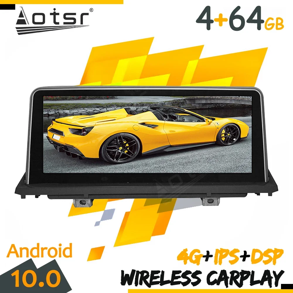 Lizpofly Android Car Radio For BMW X5 E70 2007-2013 CarPlay GPS Navigation Multimedia Stereo Player Head Unit
